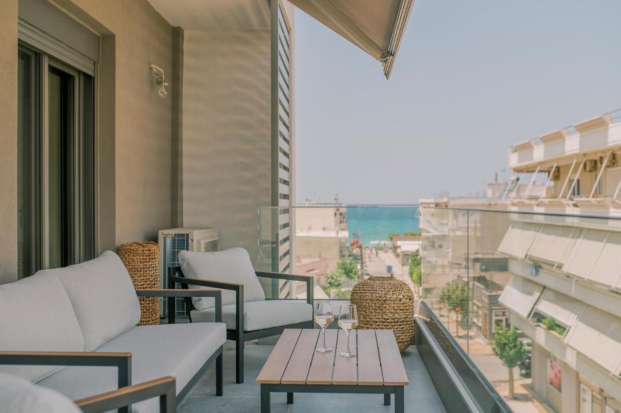 Hama Luxury Seaside Apartments Corinth Eksteriør bilde