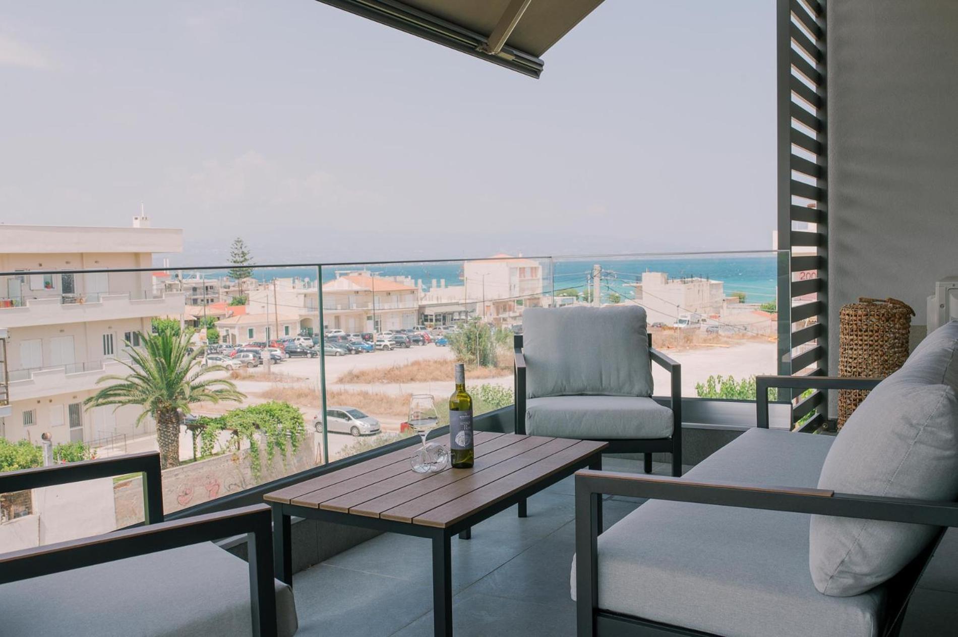 Hama Luxury Seaside Apartments Corinth Eksteriør bilde